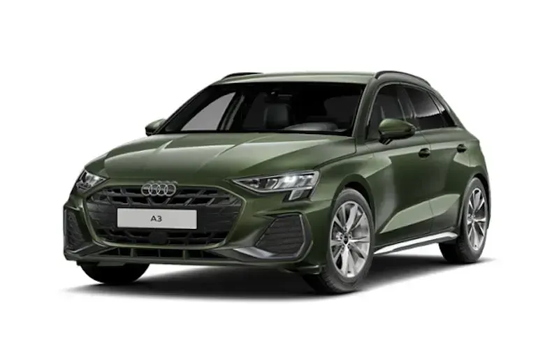Używany Audi A3 S-Line 150 KM (110 kW) 2025 Zielony Sedan/Limuzyna