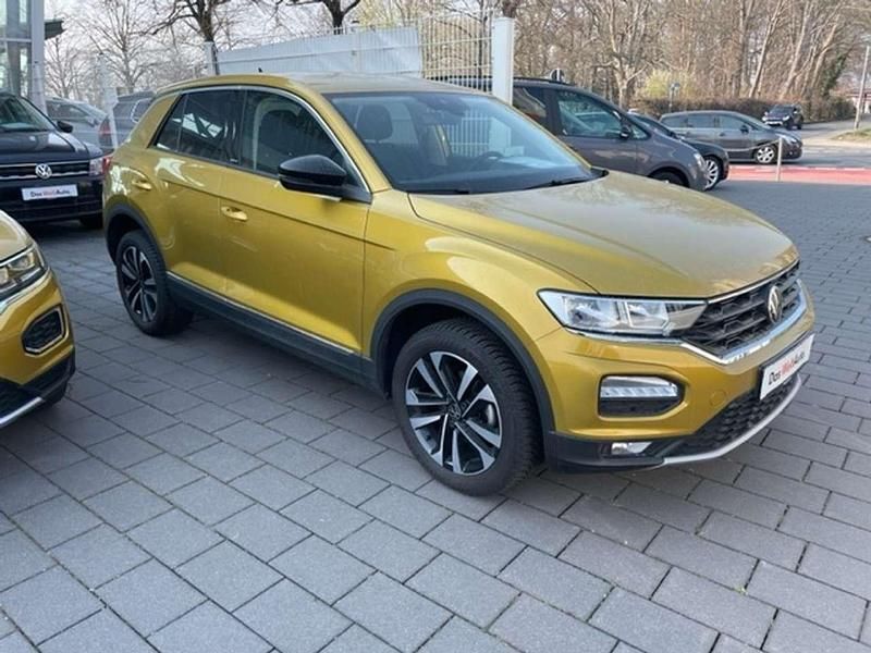 Gebraucht VW T-Roc United 116 PS (85 kW) 2021 Gelb SUV