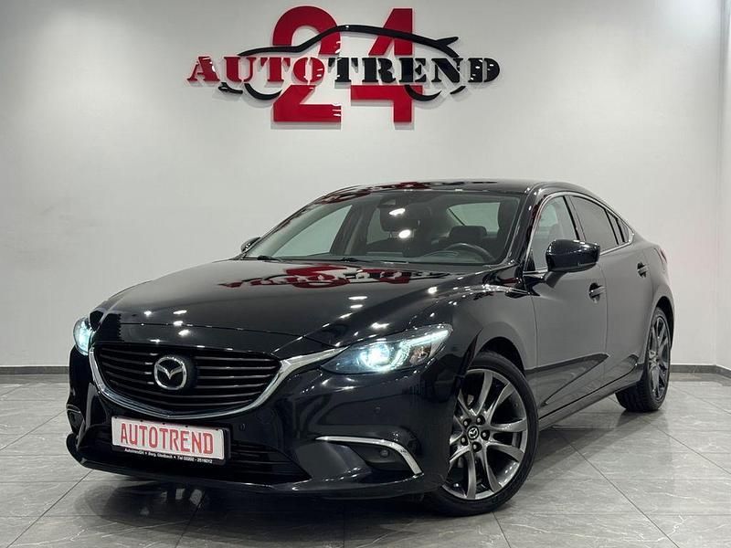 Schwarz Gebraucht 2016 Mazda 6 Sports-Line Limousine | 13.900 € (Teuer) - Bild 1/4