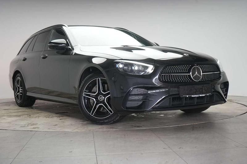 Graphite grey Gebraucht 2021 Mercedes E300 AMG line Kombi | 38.990 € (Teuer) - Bild 1/4
