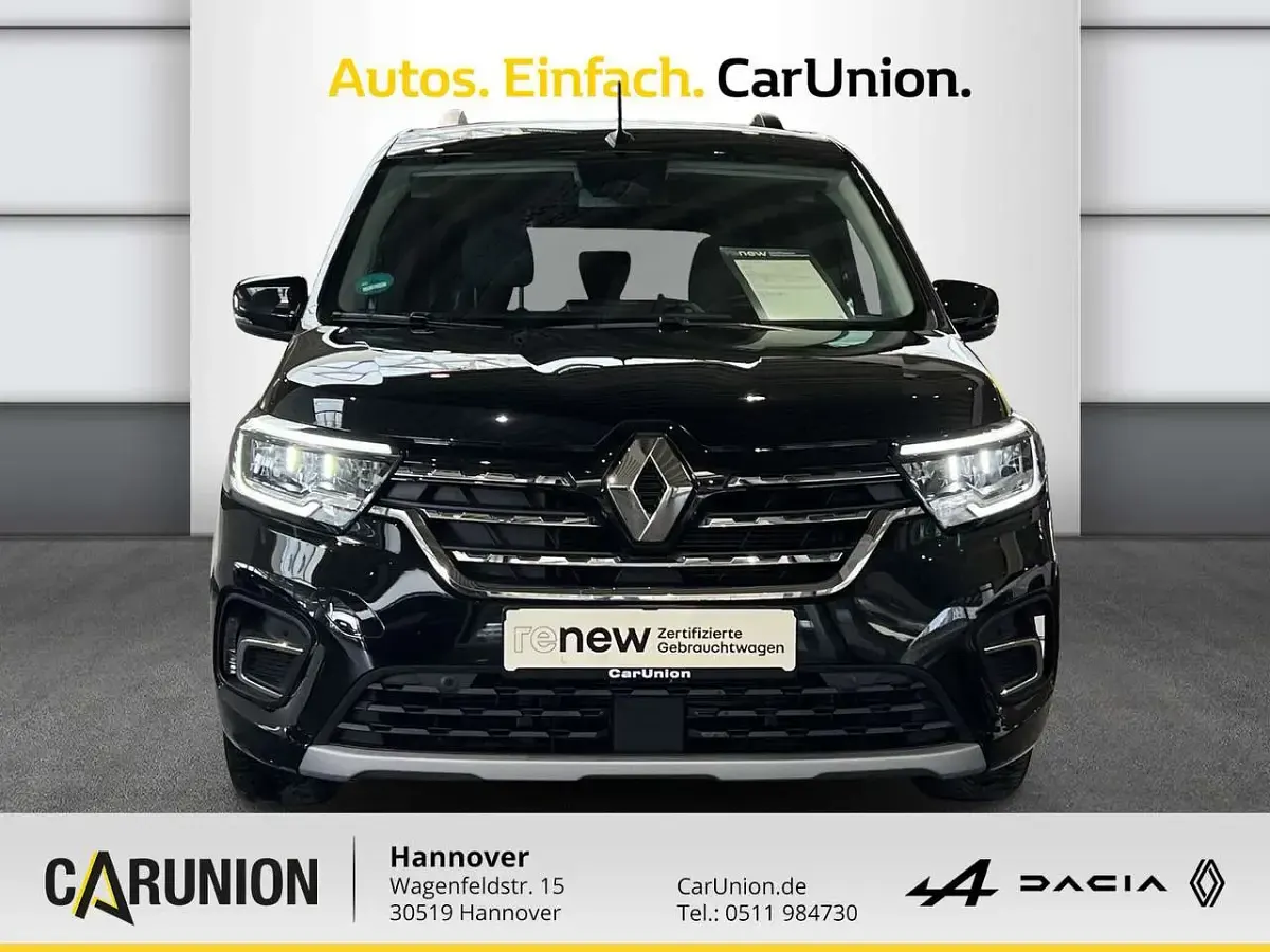 Gebraucht Renault Kangoo Techno 131 PS (96 kW) 2024 Blackpearlschwarz Van / Kleinbus