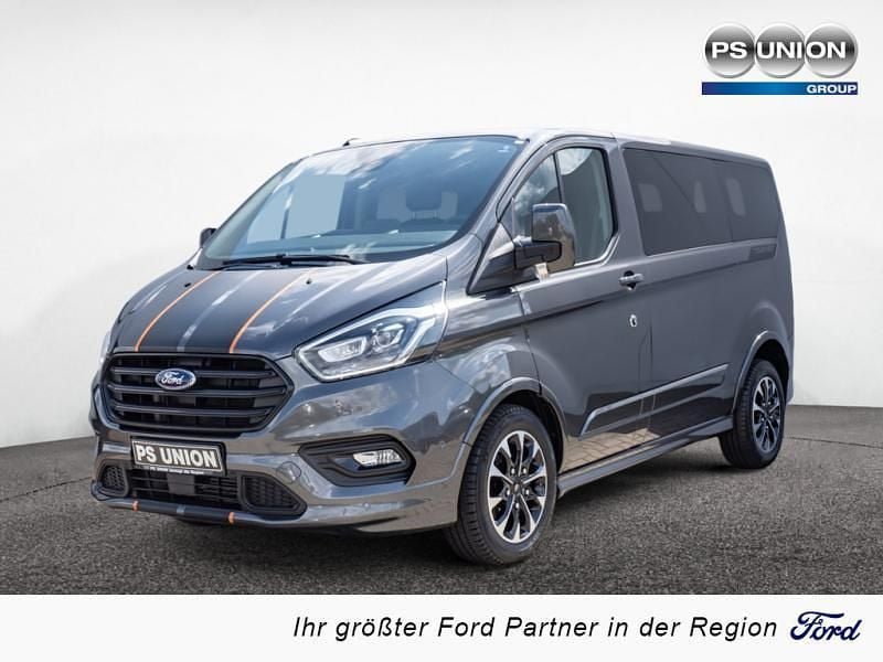 Grau / magnetic grau Gebraucht 2021 Ford Transit Custom Sport Kombi | 38.990 € (Fairer Preis) - Bild 1/4