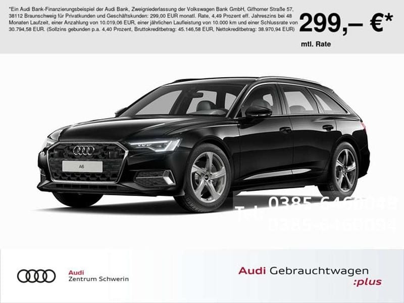 Schwarz Gebraucht 2025 Audi A6 Advanced Kombi | 48.990 € (Fairer Preis) - Bild 1/4