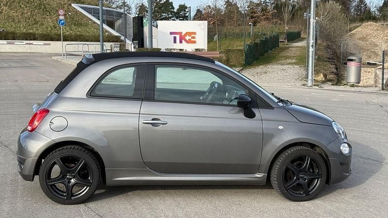 Second-hand Fiat 500C 69 CP (50 kW) 2021 Gri Cabrio