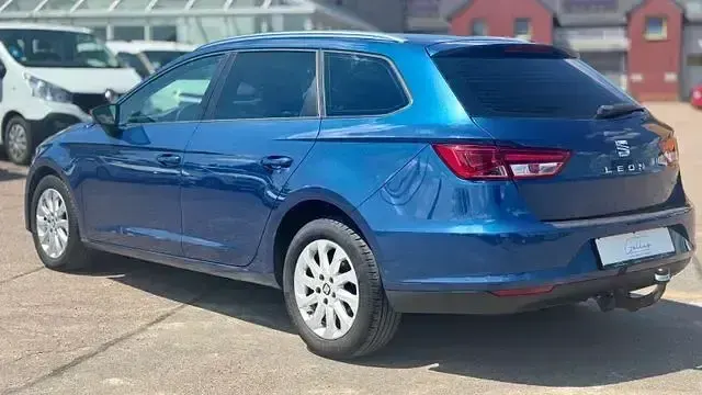 Gebraucht Seat Leon ST Style 150 PS (110 kW) 2015 Blau Kombi