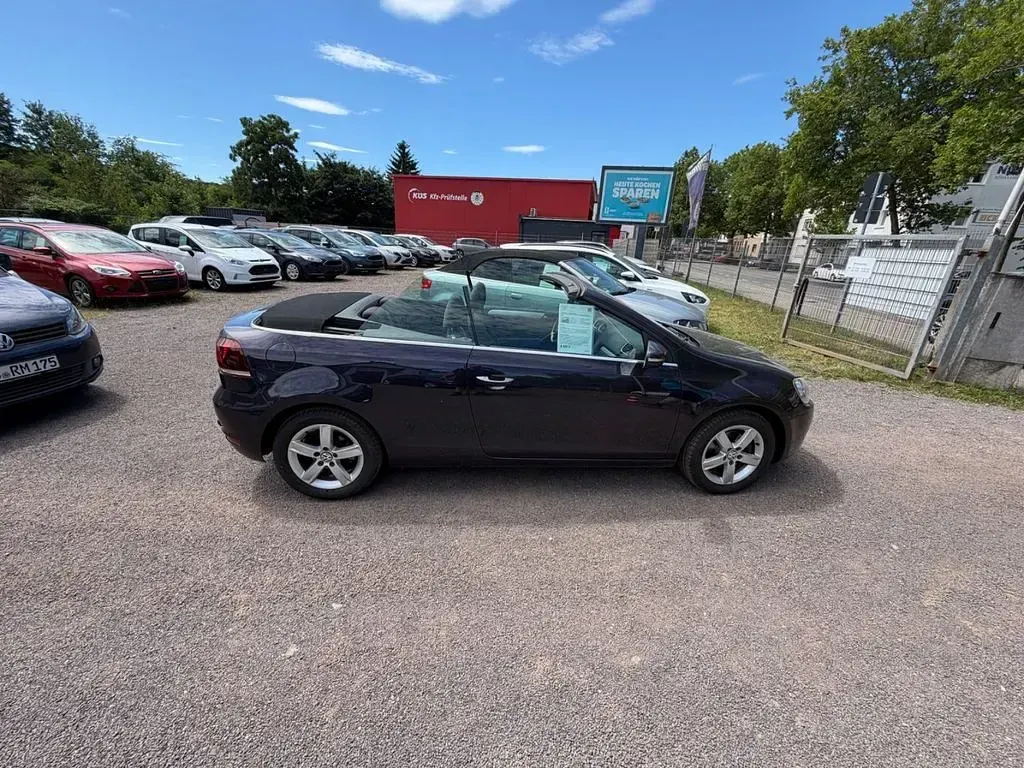 Gebraucht VW Golf Cabriolet 105 PS (77 kW) 2015 Violett Cabrio