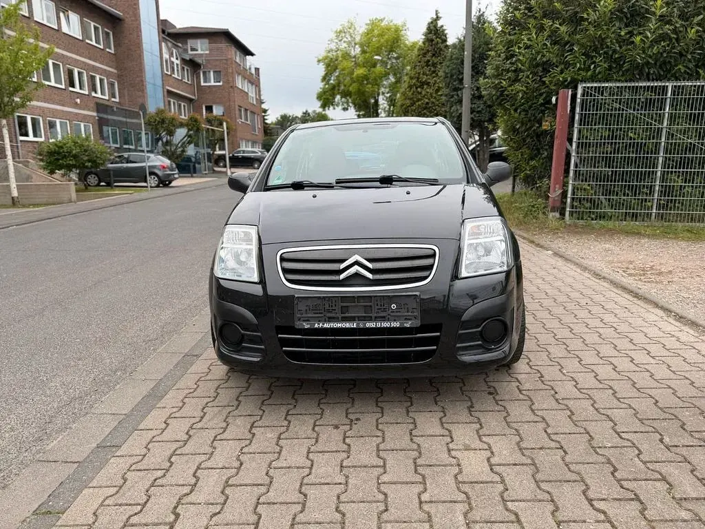 Gebraucht Citroën C2 Tonic 60 PS (44 kW) 2009 Schwarz Kleinwagen