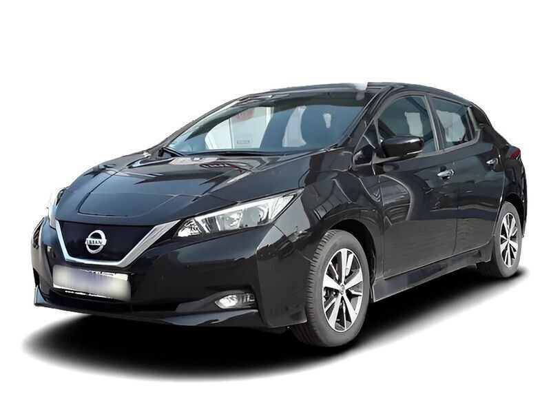 Schwarz Gebraucht 2021 Nissan Leaf Acenta Kleinwagen | 16.349 € (Guter Preis) - Bild 1/4