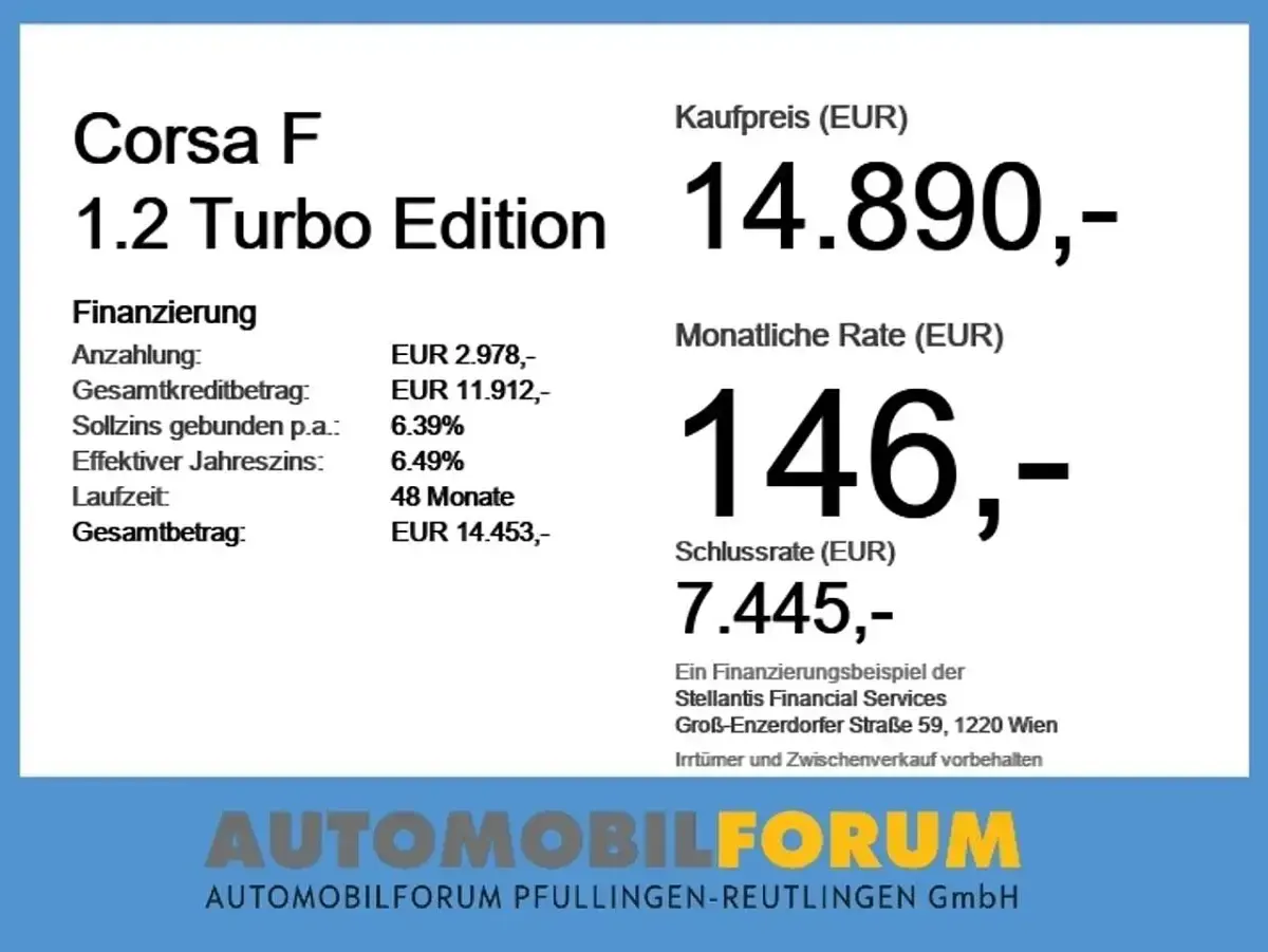 Gebraucht Opel Corsa Edition 101 PS (74 kW) 2023 Schwarz Kleinwagen