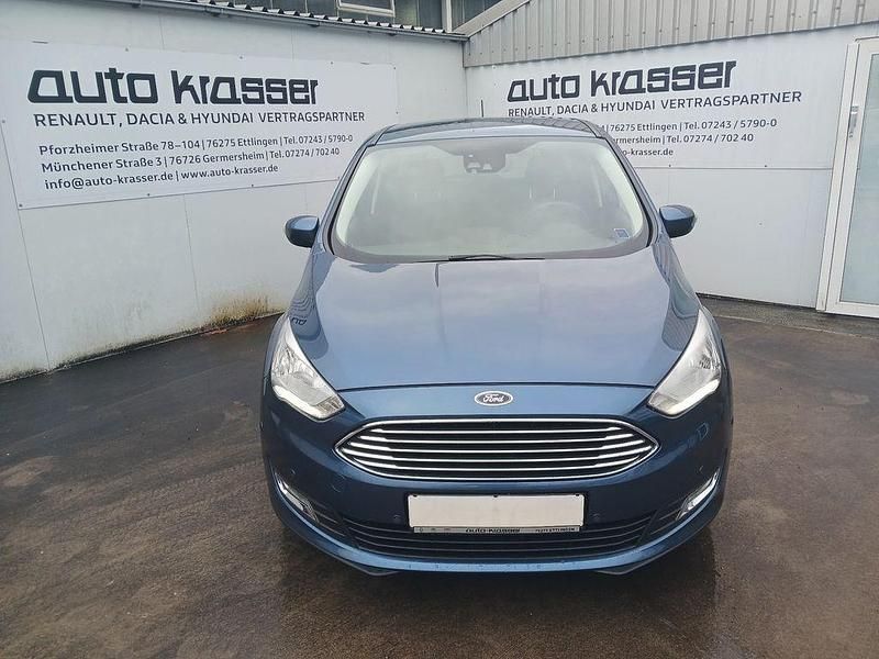 Gebraucht Ford C-MAX Titanium 125 PS (91 kW) 2019 Blau Van / Kleinbus