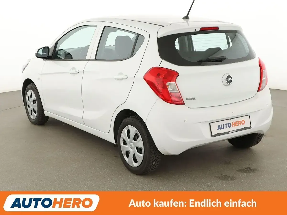 Gebraucht Opel Karl Edition 75 PS (55 kW) 2017 Weiß Kleinwagen