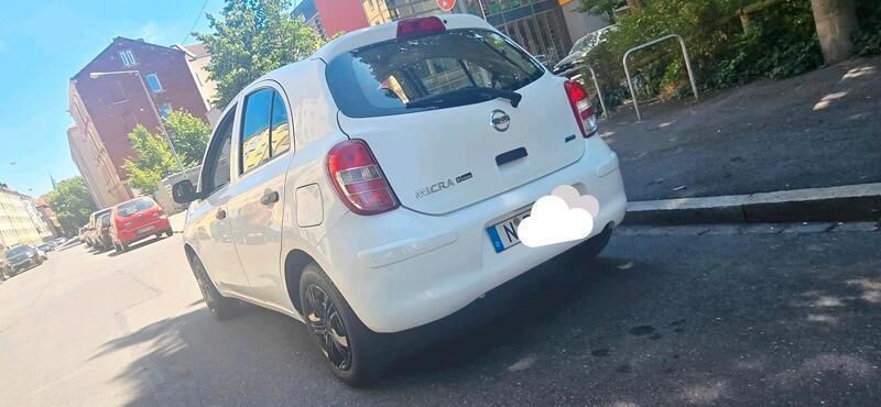Weiß Gebraucht 2012 Nissan Micra Kleinwagen | 2.550 € (Superpreis) - Bild 1/4