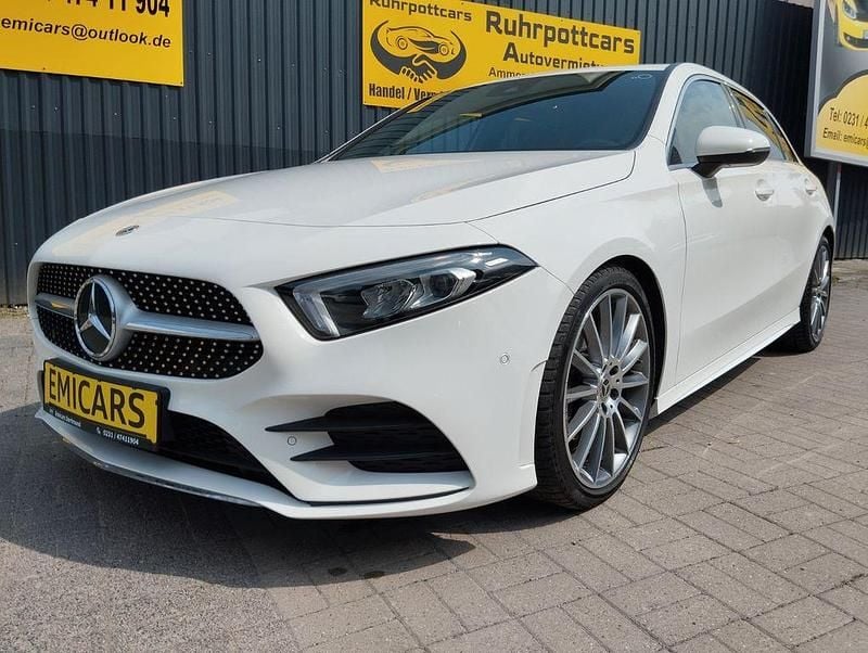 Weiß Gebraucht 2022 Mercedes A200 Advanced Limousine | 23.290 € (Fairer Preis) - Bild 1/4