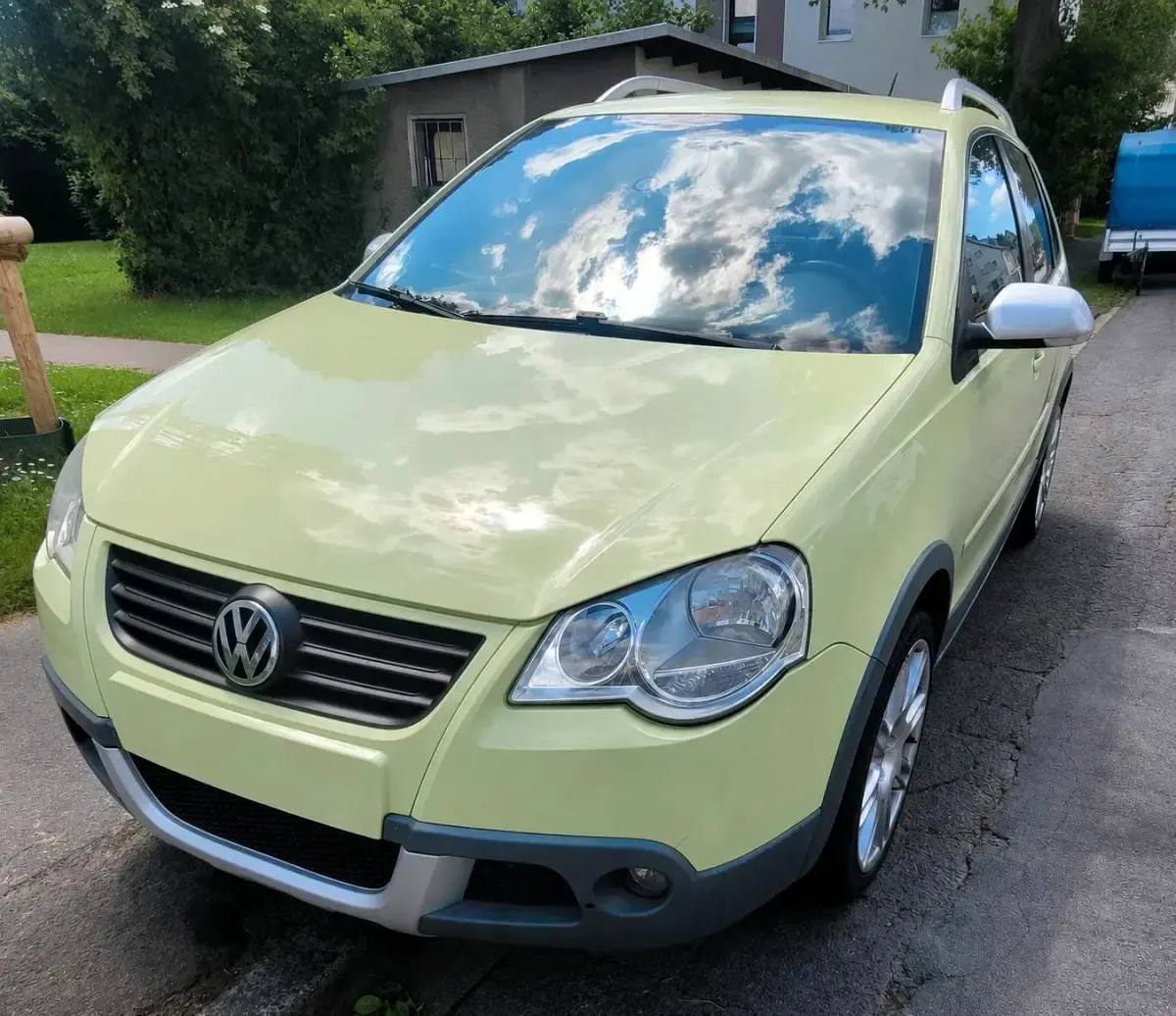 Gebraucht VW Polo Cross 64 PS (47 kW) 2007 Grün Kleinwagen