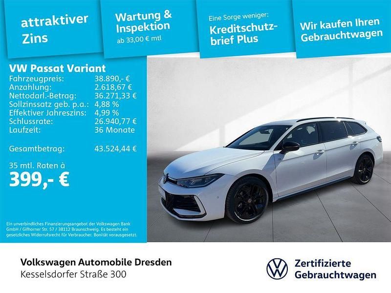 Gebraucht VW Passat R-line 150 PS (110 kW) 2025 Pure white Kombi