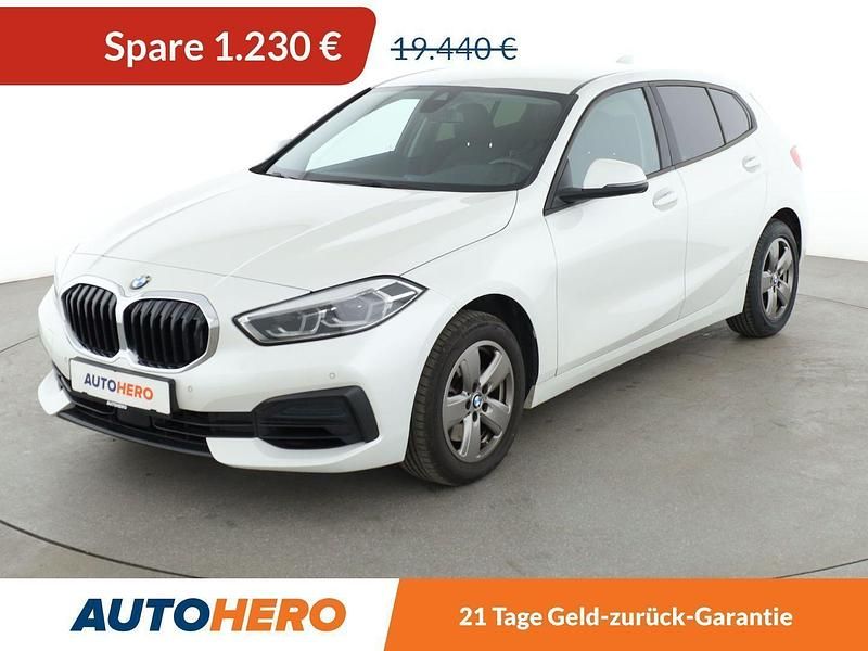 Weiß Gebraucht 2020 BMW 118 Advantage Kleinwagen | 18.210 € (Fairer Preis) - Bild 1/3