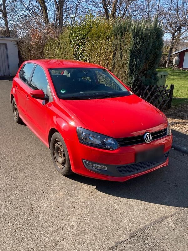 Gebraucht VW Polo 75 PS (55 kW) 2009 Rot Kleinwagen