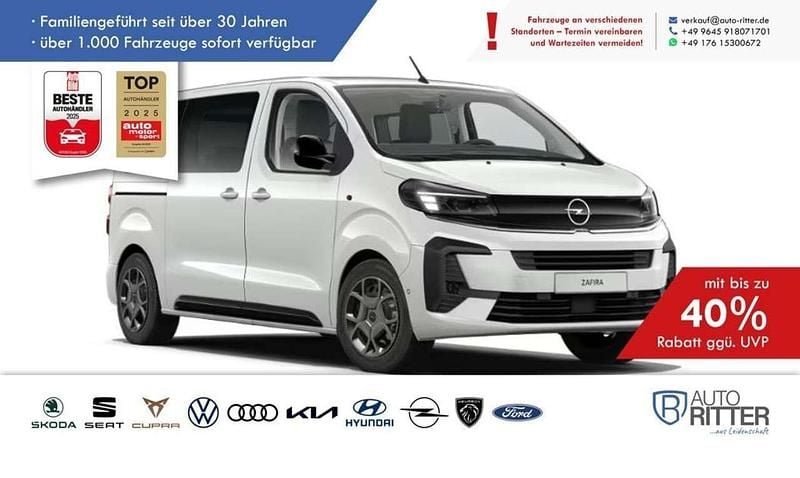 Kaolin weiß Neu 2026 Opel Zafira Van / Kleinbus | 44.890 € (Guter Preis) - Bild 1/3