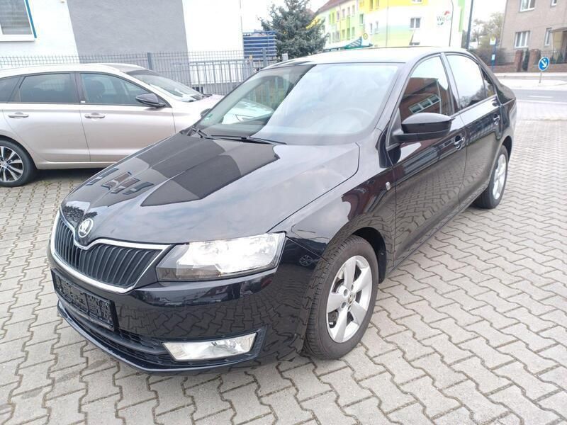 Schwarz Gebraucht 2014 Skoda Rapid Limousine | 9.798 € (Teuer) - Bild 1/4
