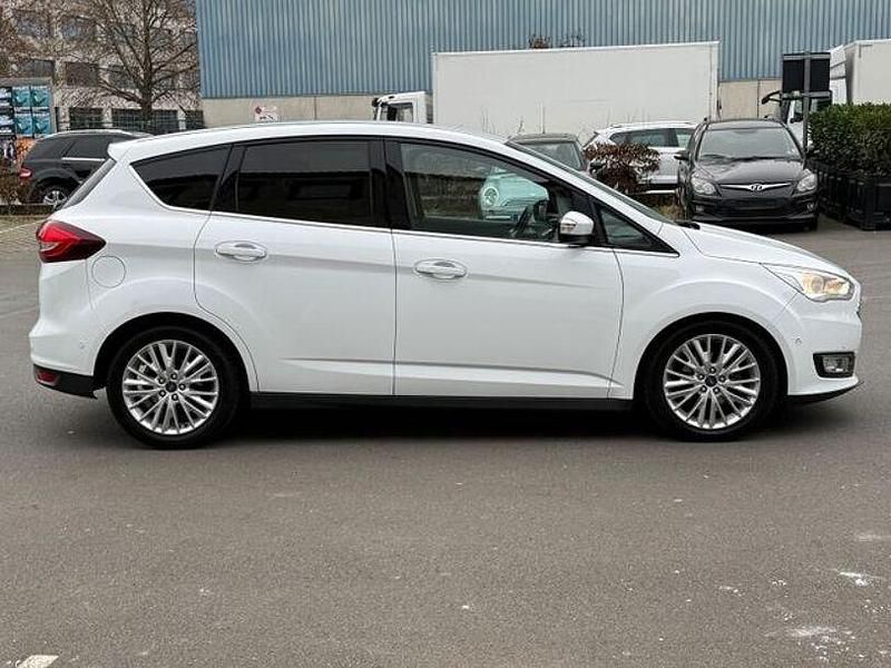 Gebraucht Ford C-MAX Titanium 120 PS (88 kW) 2017 Weiß Van / Kleinbus