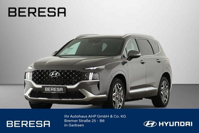 Abyss black / mic Gebraucht 2024 Hyundai Santa Fe Blackline SUV | 57.780 € - Bild 1/4