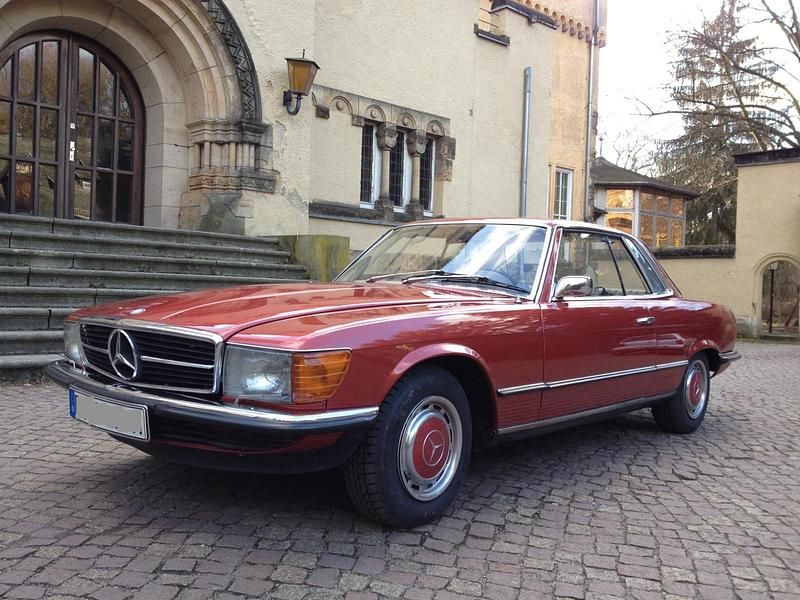 Rot Gebraucht 1971 Mercedes 350 Coupé | 18.500 € - Bild 1/4