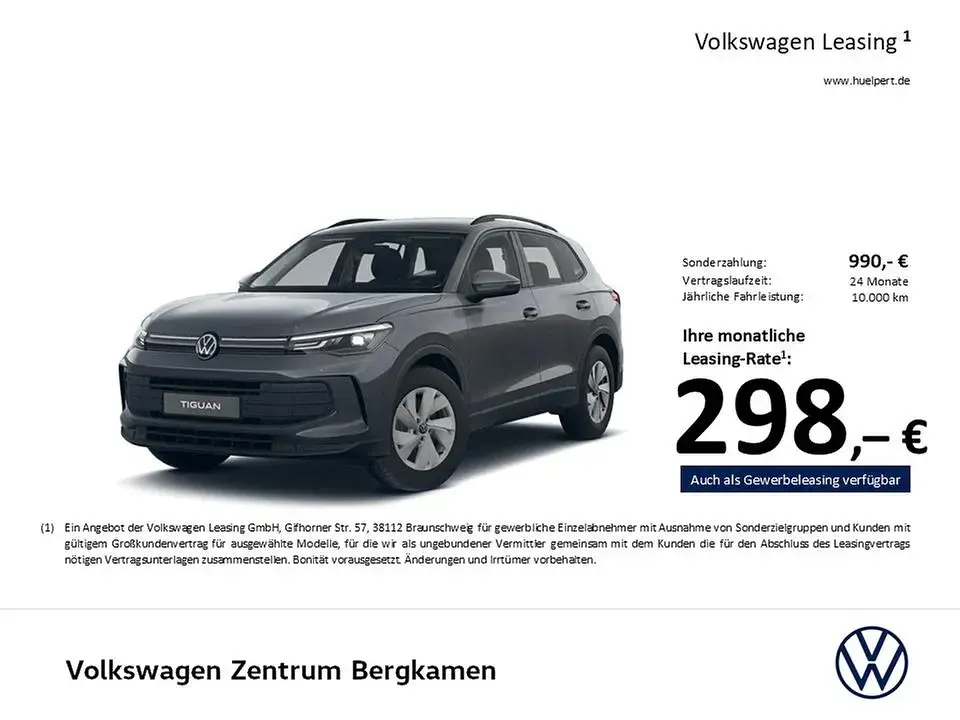 Gebraucht VW Tiguan 150 PS (110 kW) 2025 Delfingrau metallic SUV