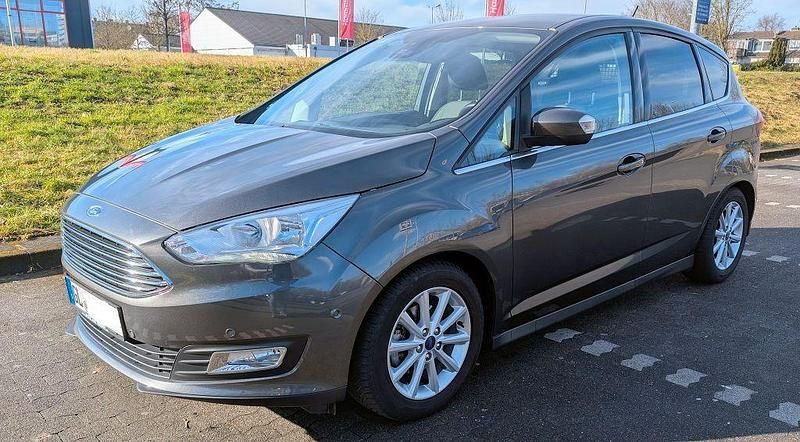 Gebraucht Ford C-MAX Titanium 125 PS (91 kW) 2018 Grau Van / Kleinbus