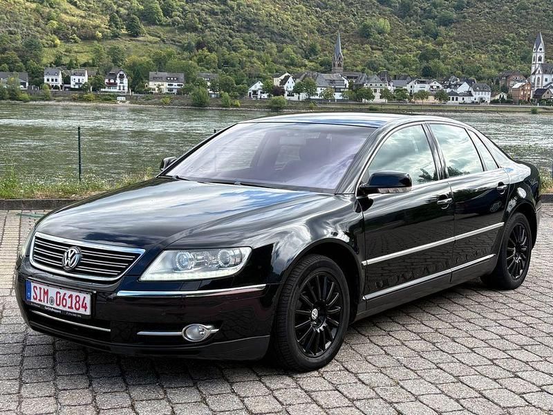Schwarz Gebraucht 2008 VW Phaeton Limousine | 3.995 € (Superpreis) - Bild 1/4