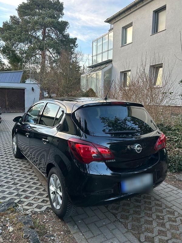 Gebraucht Opel Corsa Edition 90 PS (66 kW) 2017 Schwarz Kleinwagen