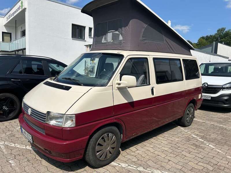 Rot Gebraucht 1993 VW T4 California Van | 9.900 € - Bild 1/2