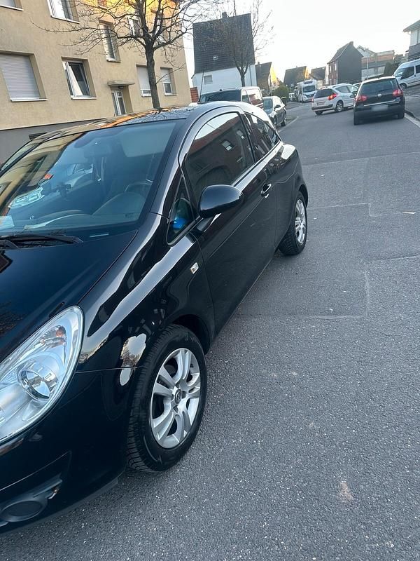 Gebraucht Opel Corsa 80 PS (58 kW) 2008 Schwarz Kleinwagen