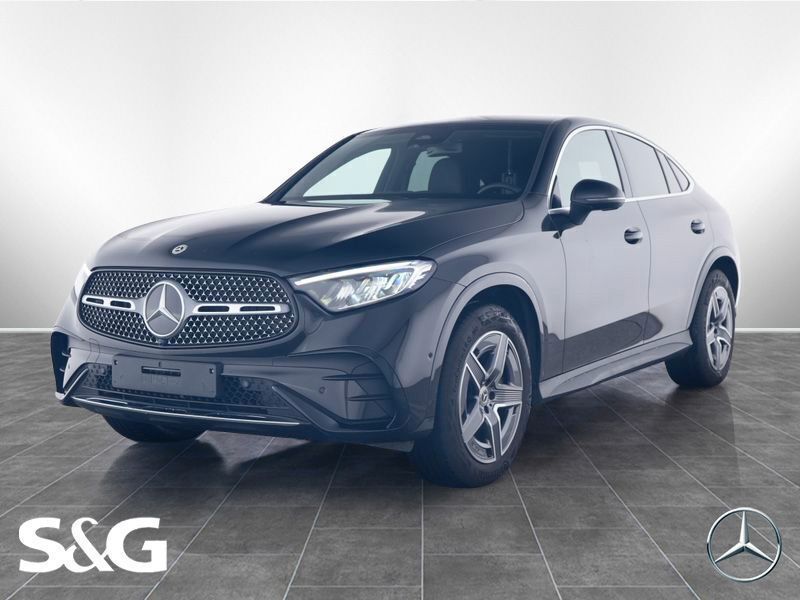 Schwarz Gebraucht 2024 Mercedes GLC220 AMG Coupé | 56.990 € - Bild 1/4
