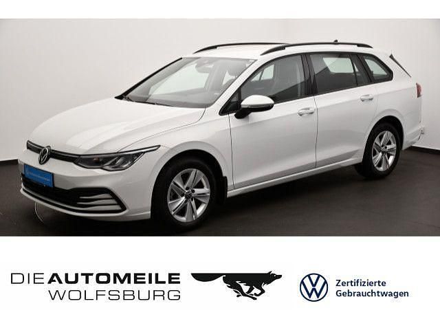 Pure white Gebraucht 2022 VW Golf VIII Life Kombi | 22.290 € (Guter Preis) - Bild 1/4