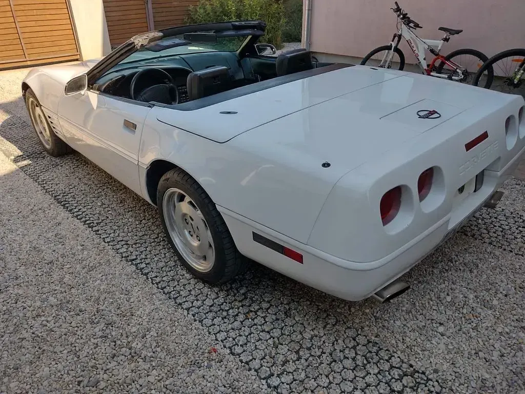 Gebraucht Corvette C4 300 PS (220 kW) 1992 Weiß Cabrio