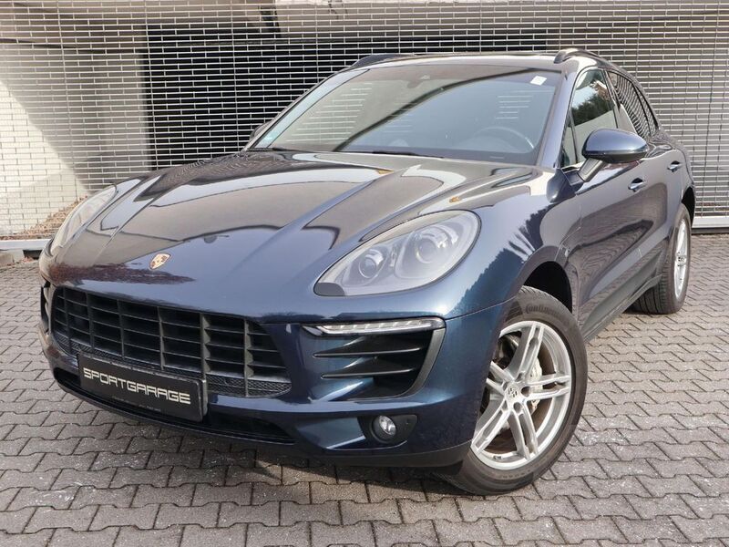Dunkelblaumetallic Gebraucht 2015 Porsche Macan S Sport SUV | 32.900 € (Fairer Preis) - Bild 1/4