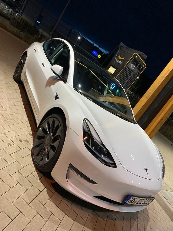 Gebraucht Tesla Model 3 Performance 377 kW (513 PS) 2022 Weiß Limousine