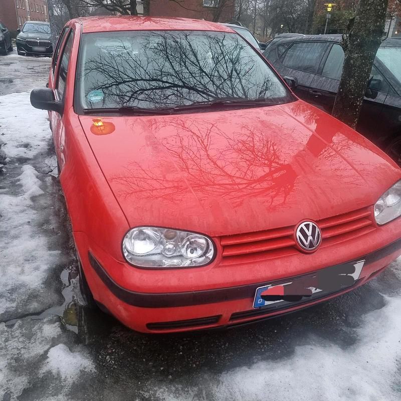 Gebraucht VW Golf IV 102 PS (75 kW) 1998 Rot Kleinwagen