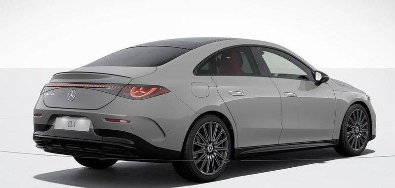Grau Neu 2025 Mercedes CLA 250+ Limousine | 77.350 € - Bild 1/4