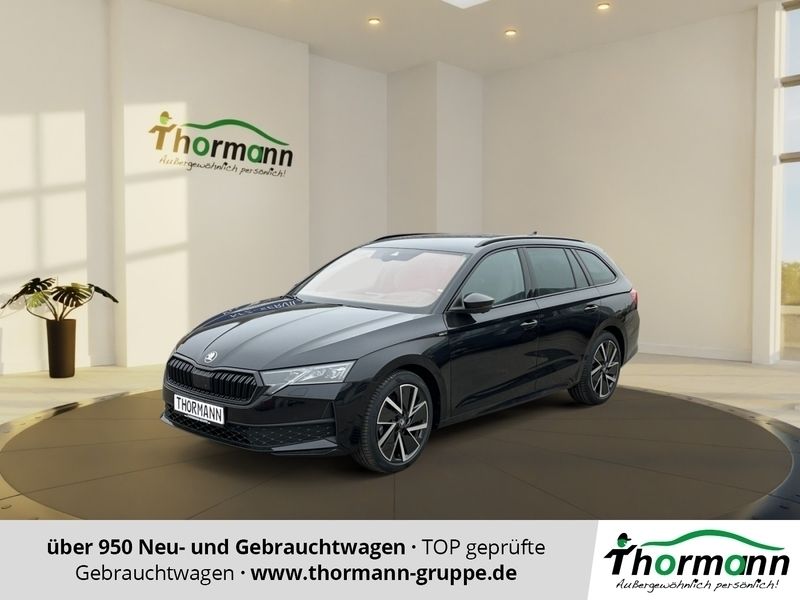 Schwarzmagic perleffekt Neu 2025 Skoda Octavia SportLine Kombi | 45.243 € - Bild 1/4