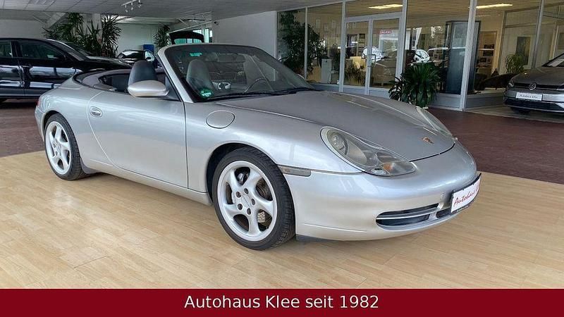 Silber Gebraucht 1999 Porsche 911 Carrera Cabriolet Cabrio | 23.850 € (Fairer Preis) - Bild 1/4