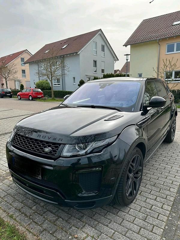 Schwarz Gebraucht 2017 Land Rover Range Rover evoque HSE Dynamic SUV | 26.000 € - Bild 1/4