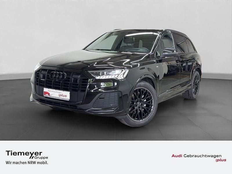 Schwarz Gebraucht 2021 Audi Q7 S-Line SUV | 49.860 € (Guter Preis) - Bild 1/4