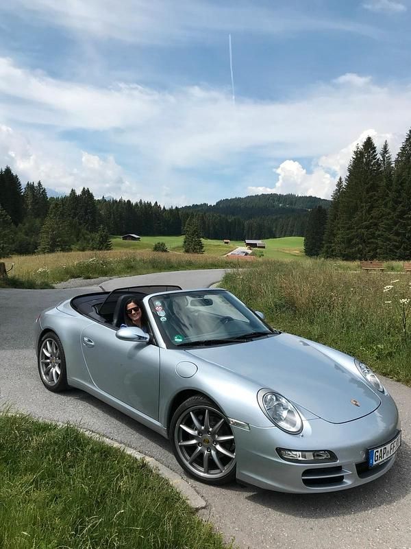 Gebraucht Porsche 997 325 PS (239 kW) 2006 Silber Cabrio