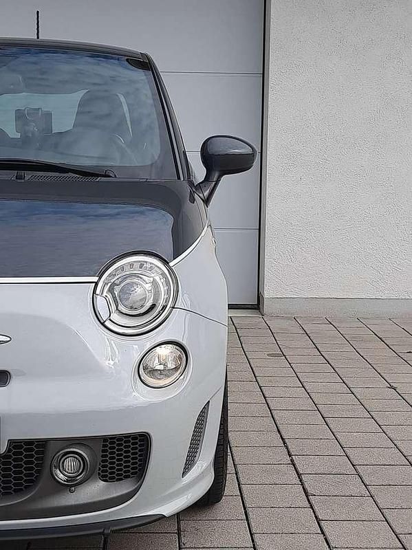 Grigio oliva Gebraucht 2014 Abarth 595 Turismo Kleinwagen | 15.999 € (Teuer) - Bild 1/4