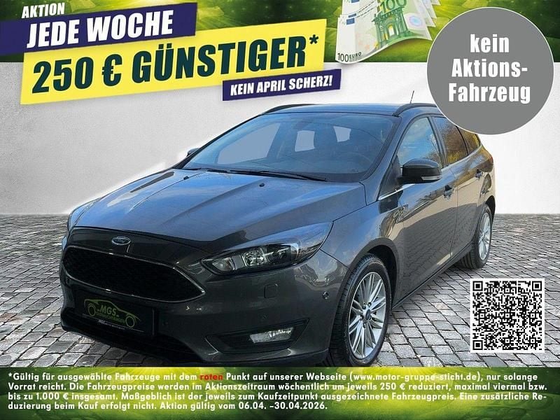 Gebraucht Ford Focus Cool & Connect 125 PS (91 kW) 2018 Magnetic grau met Kombi