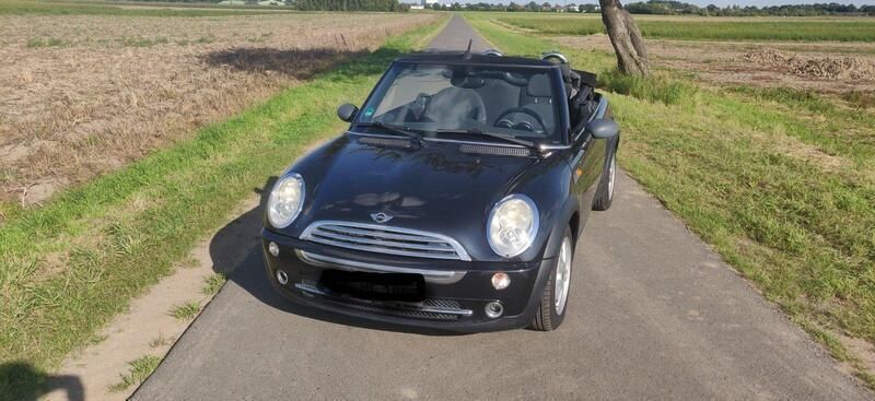 Schwarz Gebraucht 2007 Mini One Cabriolet Cabrio | 4.200 € (Guter Preis) - Bild 1/4