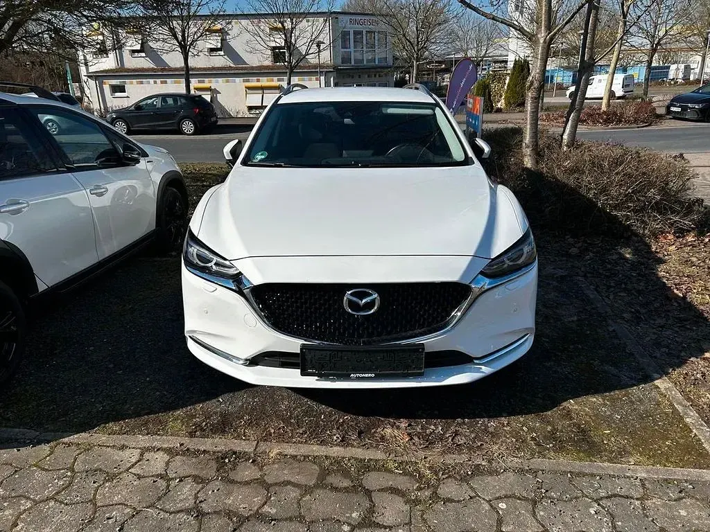 Gebraucht Mazda 6 Exclusive 194 PS (142 kW) 2024 Weiß Kombi
