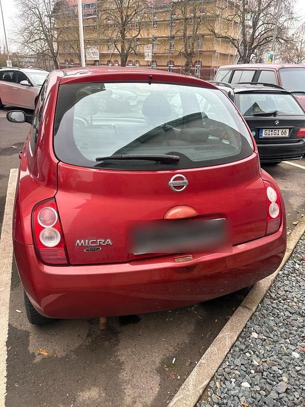 Gebraucht Nissan Micra 65 PS (47 kW) 2005 Rot Kleinwagen