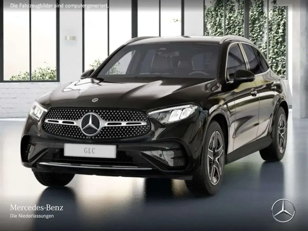 Gebraucht Mercedes GLC200 AMG 163 PS (119 kW) 2026 Schwarz SUV